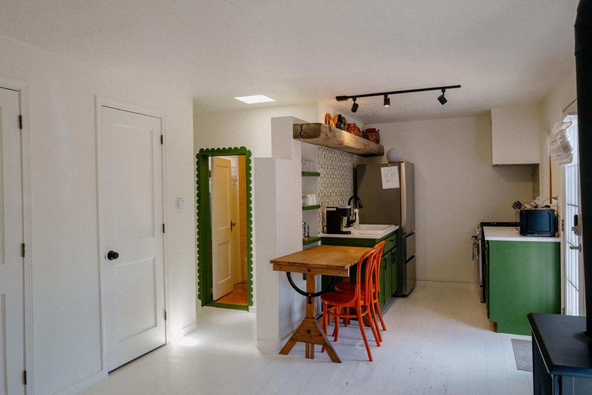 Dos Hermanas Casita 1 Downtown Courtyard Санта-Фе Экстерьер фото